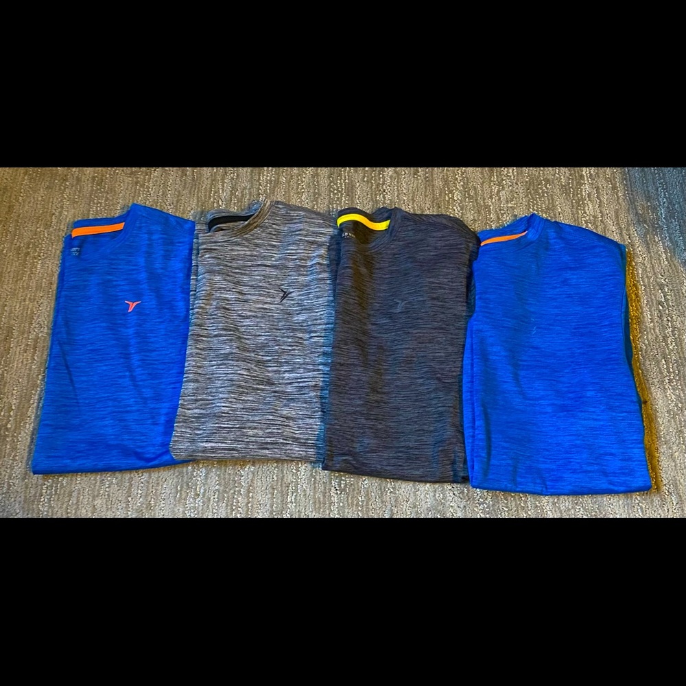 Old Navy Active Boy’s Athletic Short Sleeve Shirts